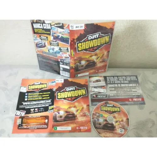 Dirt Showdown jogo original completo PC DVD