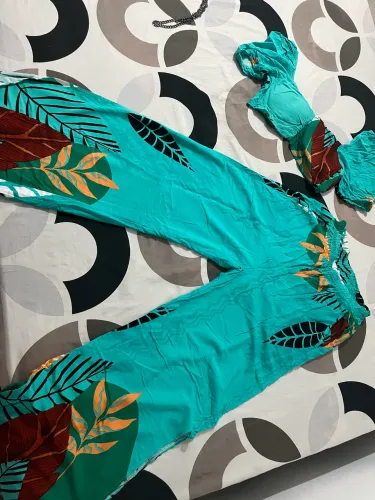 Conjunto calça pantalona + Croped