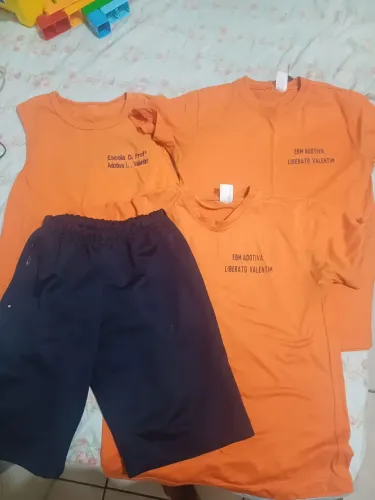 Uniforme Adotiva - Camisetas, Bermuda e Moletom