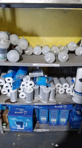 Filtros e refis para purificadores, bebedouros e Gelaguas. Todas as marcas