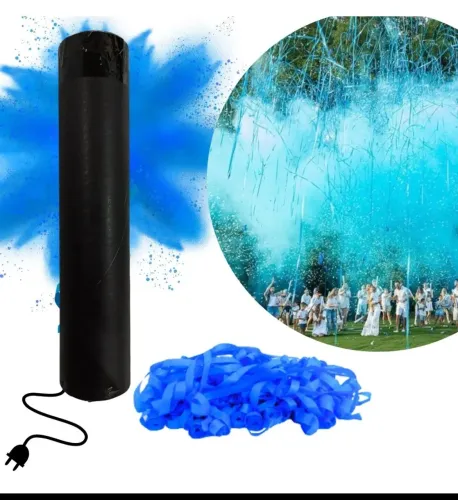 Canhão de Chá Revelação Azul - Festa Inesquecível!
