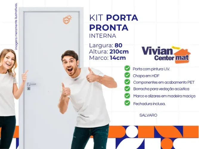 Kit PORTA PRONTA pintura UV branca