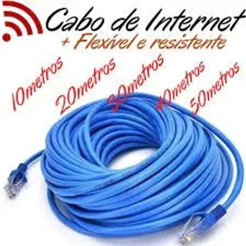 Cabo de rede 5,10,15,20,30 metros/entrega grátis