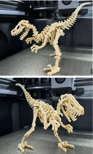 Kit para montar, dinossauro, cachorro, cavalo