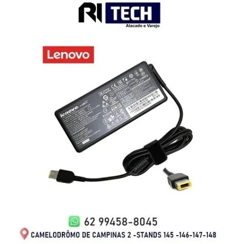 Fonte Carregador Notebook Lenovo Gamer 135w 20v 6.75a R720 T440p le11 - NBC