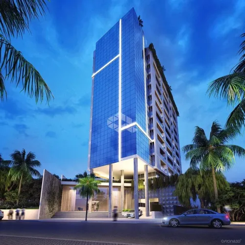 Apartamento com 2 suites no Edif[icio Flower na Visconde de Taunay