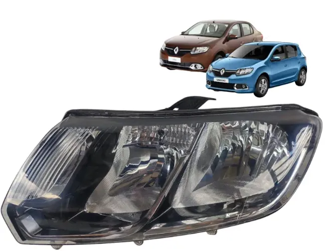 Farol Sandero Logan 2015 2016 2017 2018 2019 Esquerdo