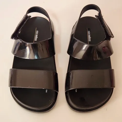 Mini Melissa Flox Preta nº 23/24 - Original