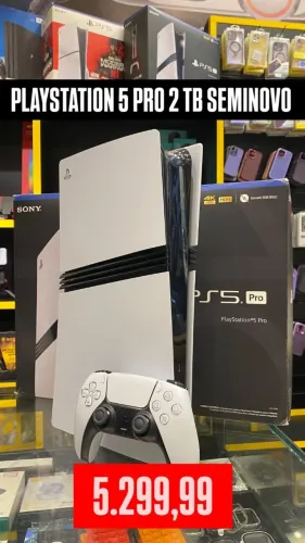 Oprortunidade - Ps5 pro 2TB - LACRADO - Loja fisica - Nota fiscal - Completo