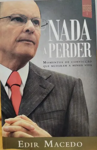 Livro Nada a Perder - Edir Macedo usado