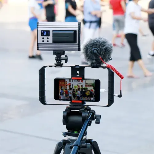 Gaiola estabilizadora de smartphones - lacrada