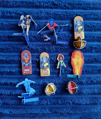 Tazos montáveis - X-Men