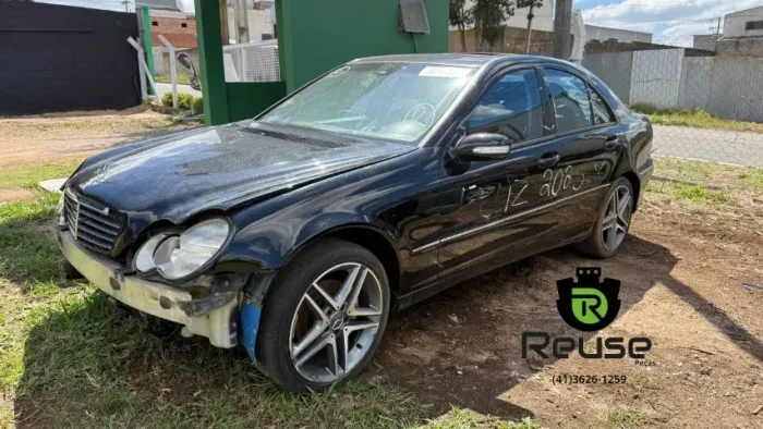 Sucata Mercedes Benz Classe C 240 Elegance 2.4 v6 24v Automatica retirada de peças motor