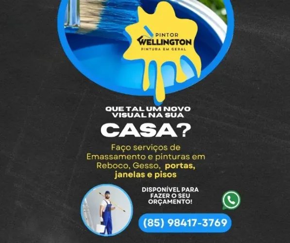 Pintura e Emassamento - Wellington