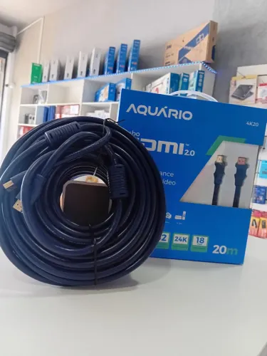 Cabo HDMI 2.0 Aquário 4K 20m