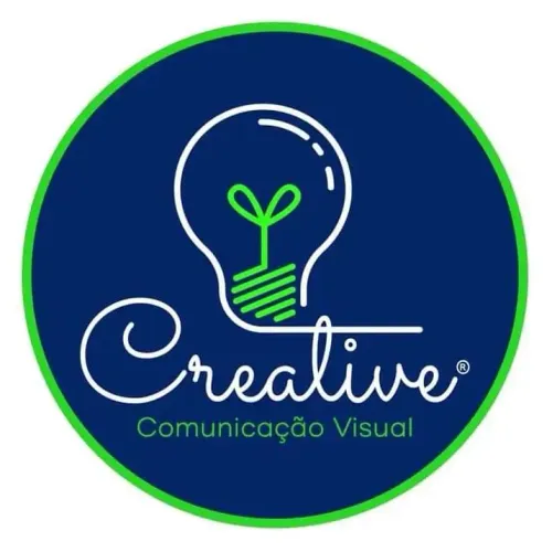 Criativa comunicação visual.