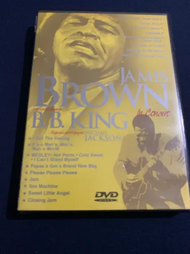 James Brown & BB King - In Concert (impecável) participação de Michael Jackson