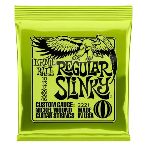 Encordoamento Ernie Ball Regular Slinky .10