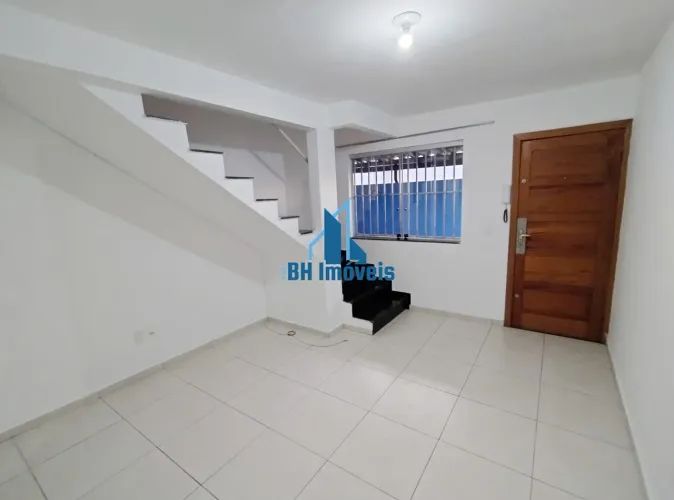 Casa Geminada 2 quartos e 2 vagas em Contagem - Vale das Orquídeas/Nacional - Contagem
