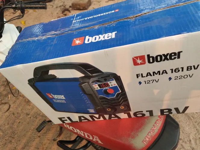 Máquina de Solda Inversora Boxer Flama 161 BV 127V/220V