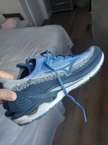 Tênis Mizuno Wave Sky 5 Azul