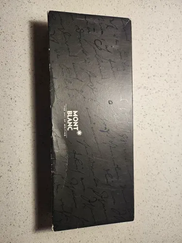 Caneta Montblanc Meisterstuck Preta