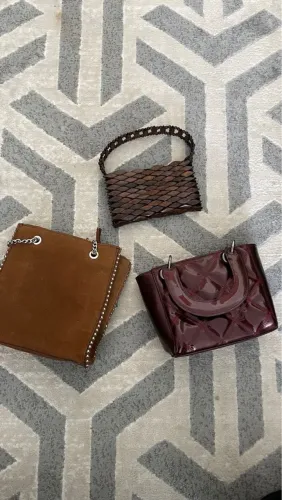 Bolsa de mão, ombro e tiracolo - 3 em 1