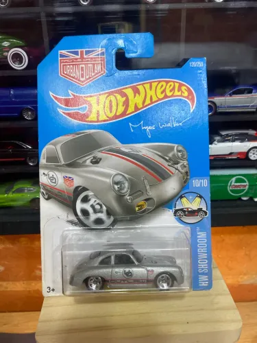 Hotwheels Porsche 356 Prata Magnus Walker