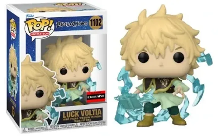 Funko Pop! Animation Black Clover Luck Voltia #1102 AAA Anime Exclusive