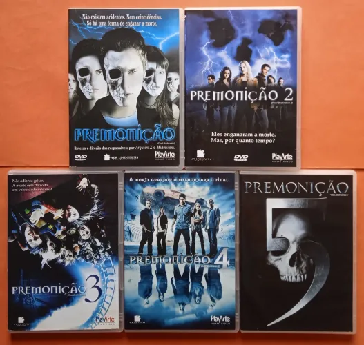 Dvd Premonição - Coleção Completa