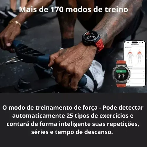 Amazfit T-Rex 3 lavablack pronta entrega em CG