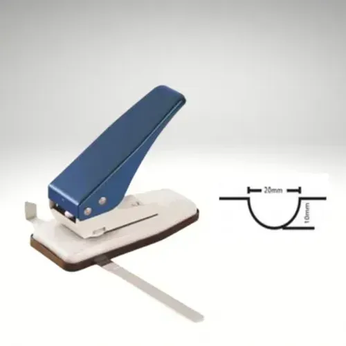 Furador meia lua p/ calendários