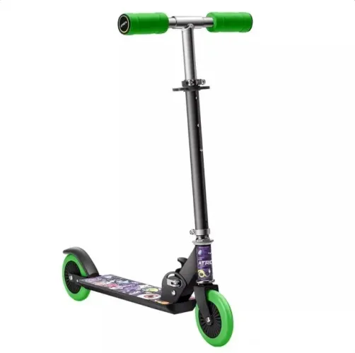 Patinete Infantil 2 Rodas Ajustável Monster 50kg Es271 Preto