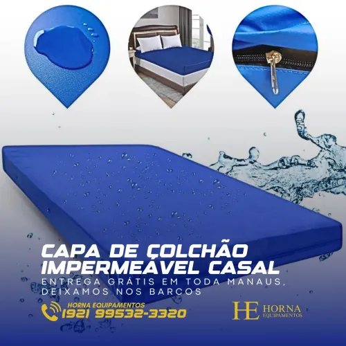 Capa impermeável para colchao de solteiro - novas