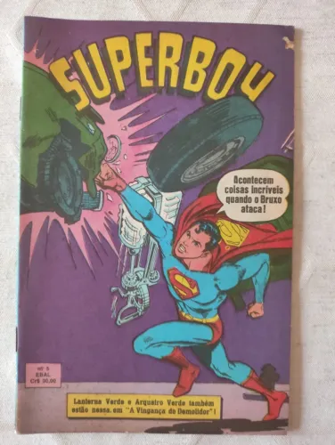 Superboy 5ª Série - n° 5 - EBAL / Abril de 1981