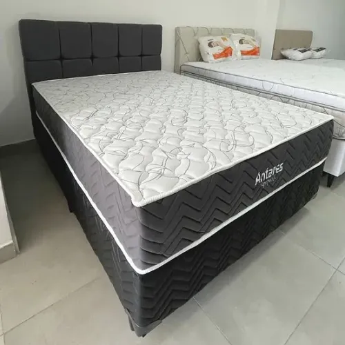 Linda Cama Box Queen Antares Ortobom - Entrega grátis p/ Fortaleza