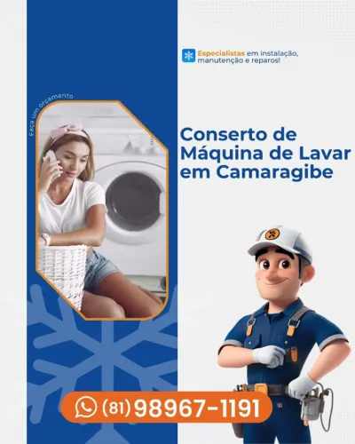 Conserto de Máquina de Lavar em Camaragibe - Assistência Técnica Especializada