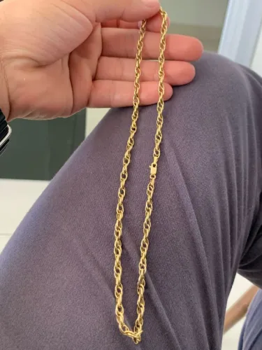 Colar feminino de Ouro 18k - Novo