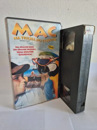 VHS Mac Na Trilha do Tesouro Dublado Original