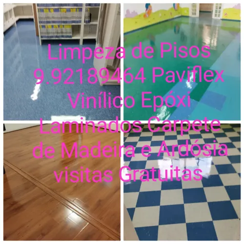 Limpar Pisos Paviflex Vinílico Epóxi 