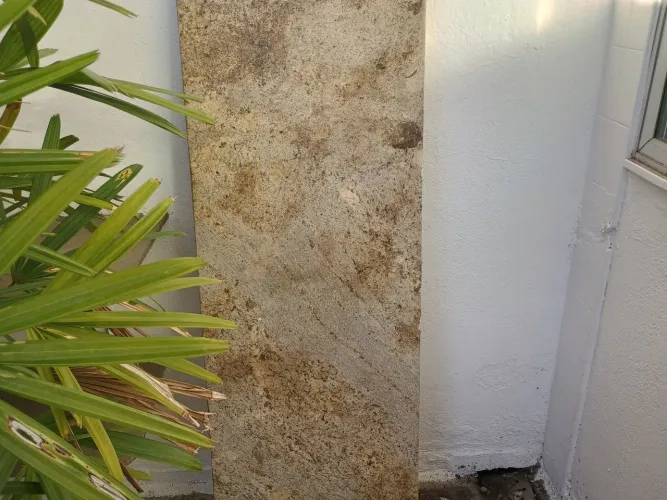 Pedra Granito amarelo ouro