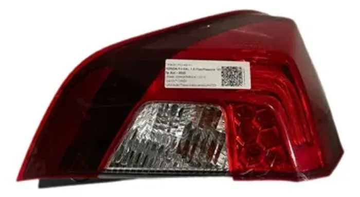 Lanterna Traseira Esquerda Fit 2015 A 2021 (canto) Led