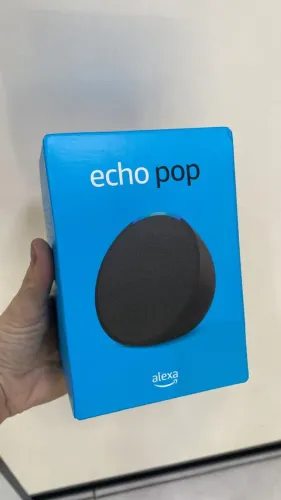 Echo Pop - Caixa de Som Inteligente -Smart speaker compacto Alexa Loja Coimbra Entregamos