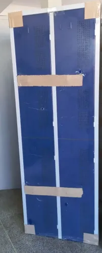 Armário de aço 4 portas azul em Curitiba