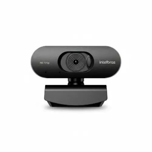 Webcam Intelbras HD 720p USB Microfone Frontal *NOVO - NOTA FISCAL*