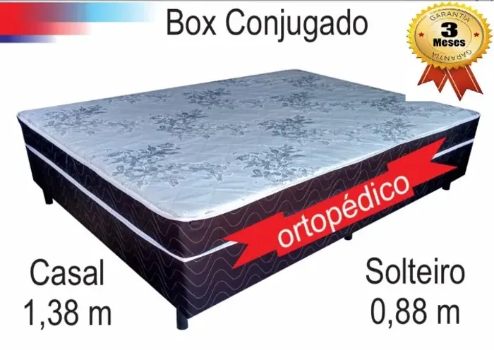 Cama Box de Casal Nova 5CM