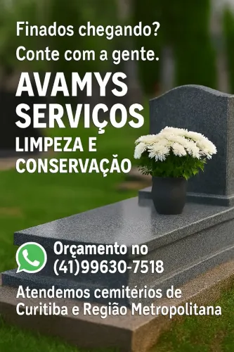 Limpeza e conservação de túmulos e jazigos.