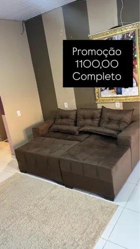 Cliente satisfeito Sofá Completo em Promoção