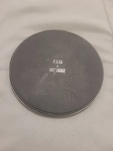 Carregador Rápido Sem Fio 10W FAM QW01 - Preto