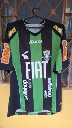 Camisa América Mineiro AUTOGRAFADA.